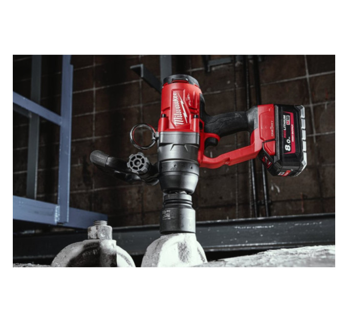 Гайковерт аккумуляторный бесщеточный MILWAUKEE 1'' (2400Нм) M18 ONEFHIWF1-0X, с кольцом (каркас)