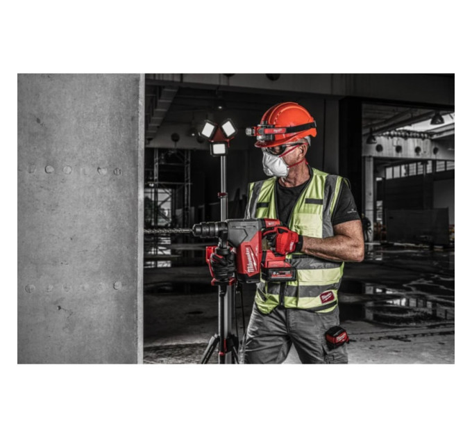 Перфоратор акумуляторний безщітковий SDS-PLUS MILWAUKEE M18 ONEFHPX-552X (5,0Дж)(ЗУ+2Х5,5Ач+HDкейс)