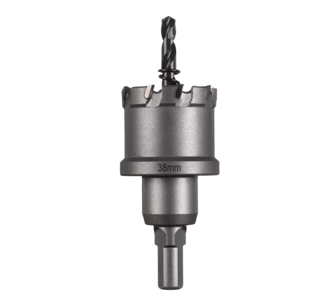 Цельная коронка Holesaw TCT MILWAUKEE для стали/нержавеющей стали, Ø38мм
