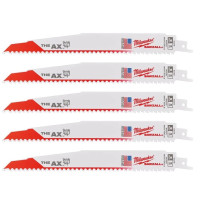 Полотно для сабельных пил THE AX FANG TIP MILWAUKEE, 230х5,0мм, (5 шт), (замена на 48475026)