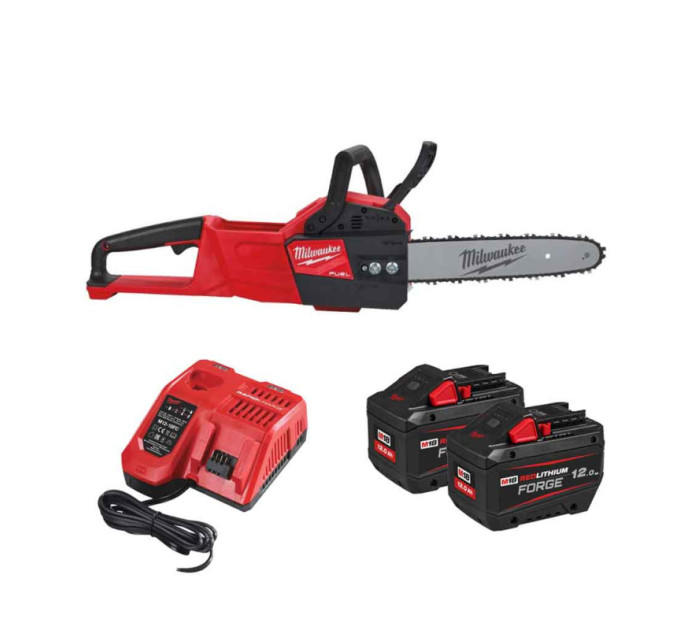 Пила цепная аккумуляторная бесщёточная MILWAUKEE M18 FCHSC-122 (шина 30см) (ЗУ+2акк.Х12Ач) FORGE™