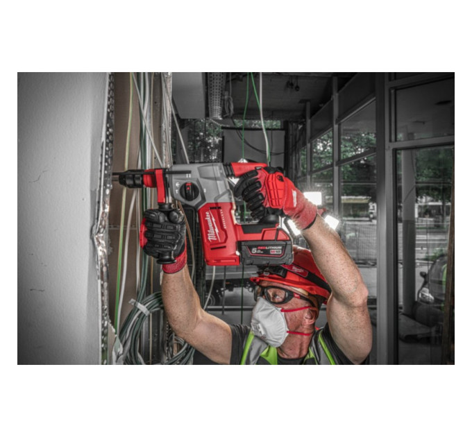 Перфоратор аккумуляторный бесщёточный SDS-PLUS MILWAUKEE M18 BLHX-502X (2,3 Дж) (ЗУ+2ак.Х5Ач+HDкейс)