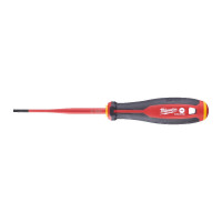 Отвертка трехгранная, изолированная VDE MILWAUKEE, SL 0,6х3,5х100мм