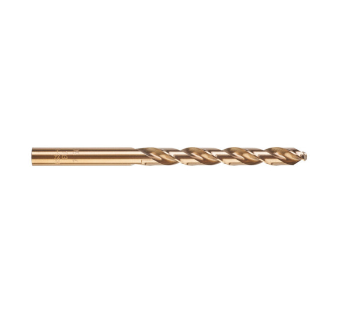 Свердло по металу HSS-Co MILWAUKEE, DIN338, Ø7,5х109х69мм, (5шт)