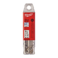 Свердло по металу HSS-G MILWAUKEE DIN1897, Ø2,0х38х10мм, короткий, (10шт)