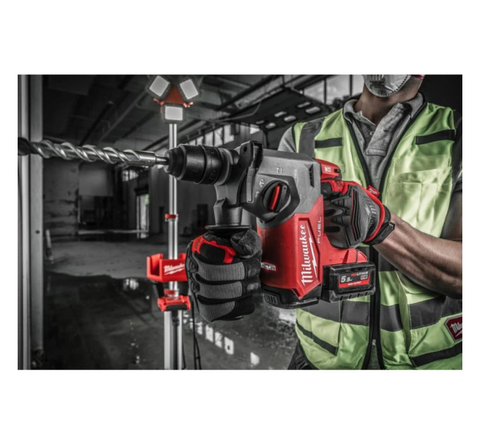 Перфоратор акумуляторний безщітковий SDS-PLUS MILWAUKEE M18 FHX-552X (2,5Дж) (ЗУ+2Х5,5Ач+HDкейс)