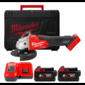 Шлифмашина угловая - болгарка аккумуляторная бесщёточная MILWAUKEE Ø125мм M18 FSAG125XB-502X