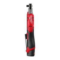 Трещётка аккумуляторная бесщёточная компактная 3/8'' MILWAUKEE, M12 FIR38G2-252B, 95Нм (ЗУ, 2х2,5Ач)