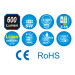 Фонарь светодиодный 6W COB LED & 1W SMD LED