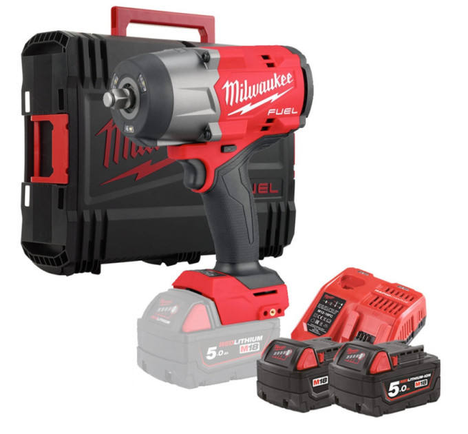 Гайковерт аккумуляторный бесщёточный MILWAUKEE 1/2