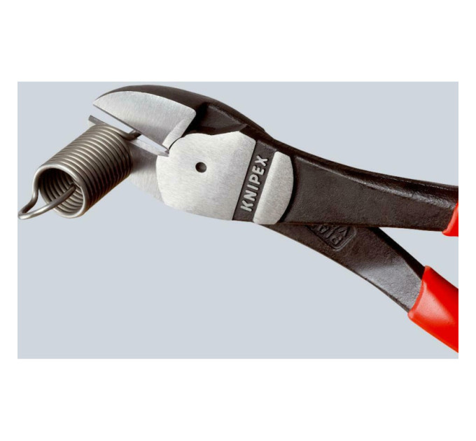 Кусачки боковые (бокорезы) особой мощности Ø3,1мм, 140мм KNIPEX 74 01 140 SB, фосфатированные