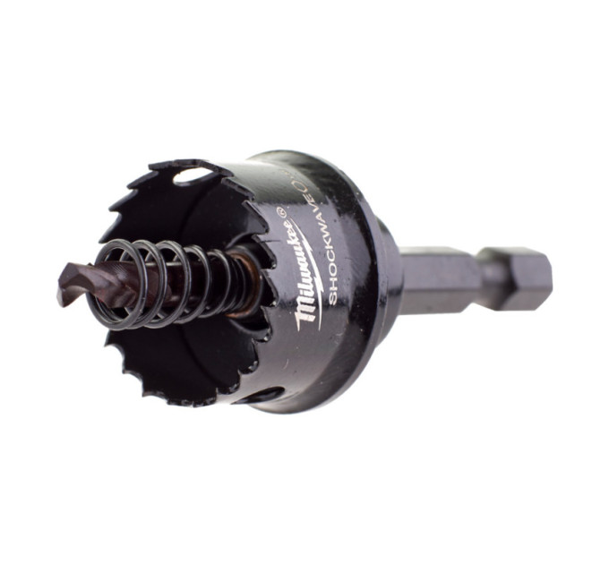 Коронка по металлу SHOCKWAVE MILWAUKEE (1/4'' Hex), Ø22мм