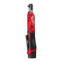 Трещётка аккумуляторная бесщёточная компактная 1/4'' MILWAUKEE, M12 FIR14G2-252B, 61Нм (ЗУ, 2х2.5Ач)