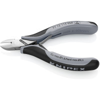 Кусачки боковые для электроники антистатические, Ø1,6мм, 115мм KNIPEX 77 12 115 ESD, полированные