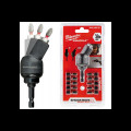 Кутова насадка KNUCKLE™ SHOCKWAVE™ + 10 біт у комплекті MILWAUKEE 4932459781