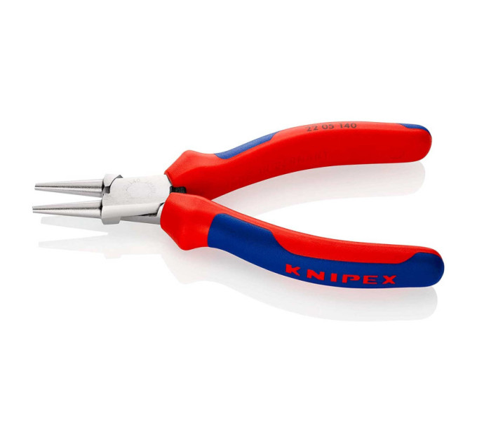 Круглогубцы 140мм KNIPEX 22 05 140, хромированные