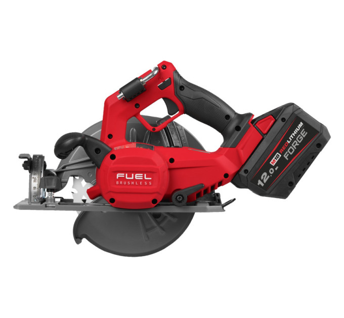 Пила дисковая аккумуляторная бесщеточная MILWAUKEE, M18 FCSO190GR-121C, Ø190мм (ЗУ, 1х12Ач FORGE)