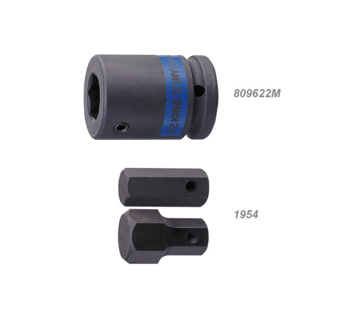 Бита ударная HEX 22H*24H*54.5mmL