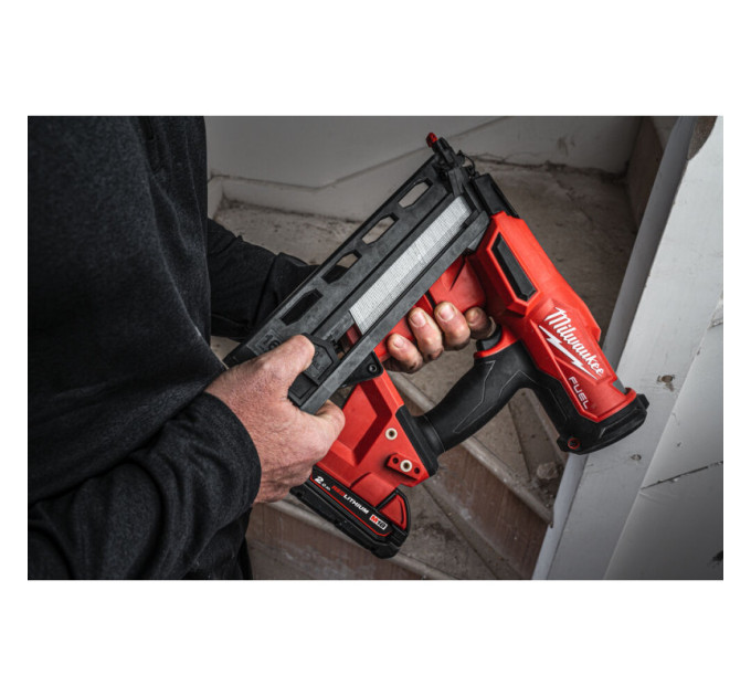 Пистолет гвоздезабивной аккумуляторный бесщёточный MILWAUKEE M18 FN16GA-0, (32-64мм) (каркас)