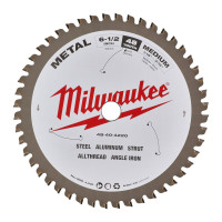 Диск пильный по металлу MILWAUKEE, Ø165х5/8''х1,6мм, 48 зуб.