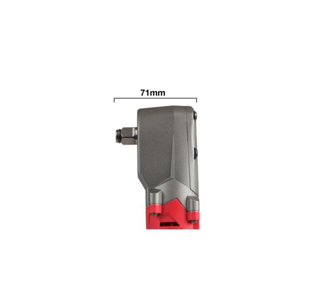 Гайковерт кутовий акумуляторний безщітковий MILWAUKEE 3/8" (300 Нм) M12 FRAIWF38-0 (каркас)