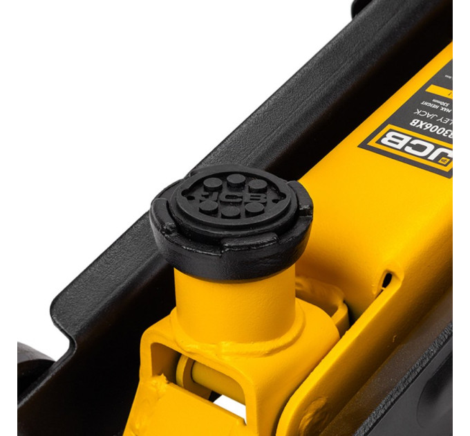 Домкрат підкатний гідравлічний (150-530 мм) 2,5т JCB Tools JCB-T83006XB