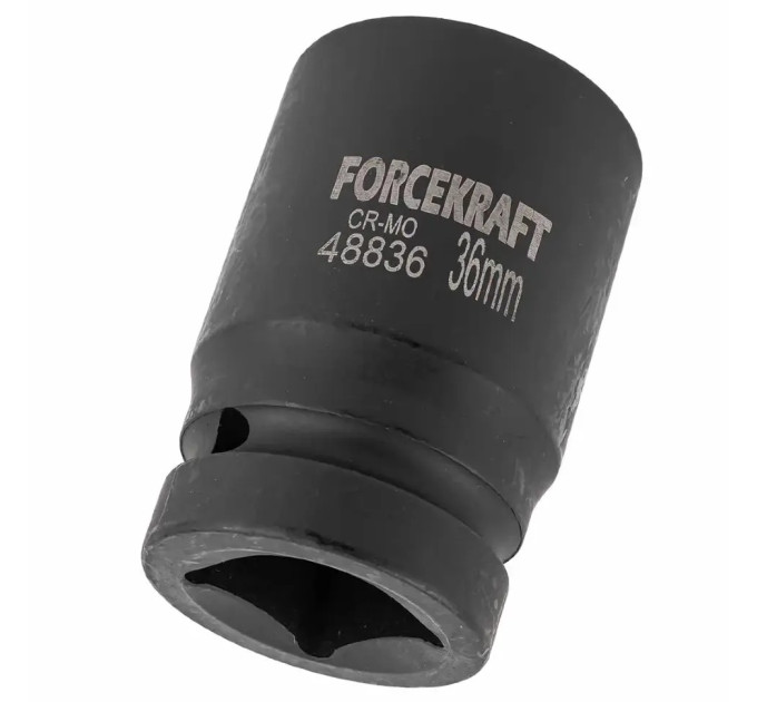 Гoлoвкa тopцeвa удapнa 1" 36 мм (12-гр.) FORCEKRAFT FK-48836