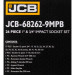 Набір інструментів ударних 26 пр. 3/4", 1" (12-гр.) JCB Tools JCB-68262-9MPB