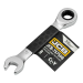 Ключ гайковий короткий з тріскачкою 8 мм JCB Tools JCB-757S08