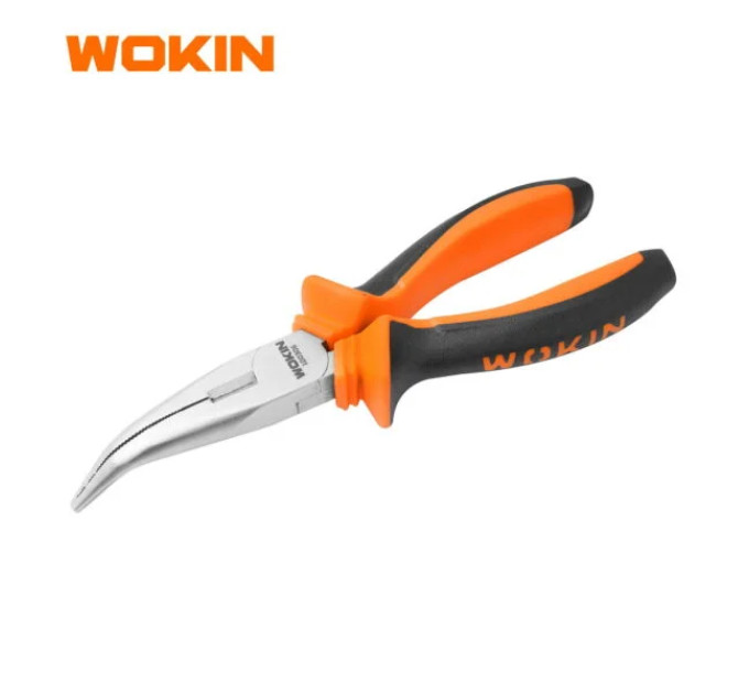 Вигнуті довгогубці 160 мм WOKIN WK-100306