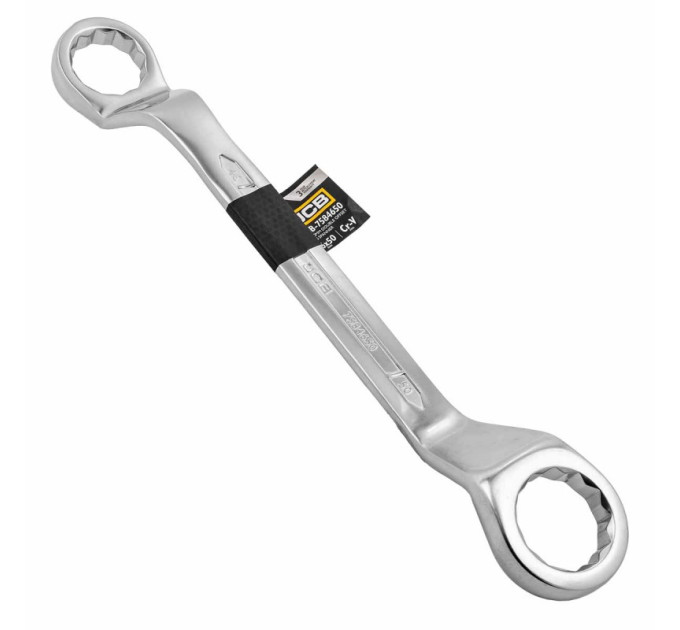Ключ накидний 46х50 мм відігнутий на 45 градусів JCB Tools JCB-7584650