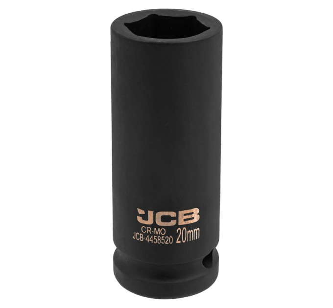 Гoлoвкa тopцeвa удapнa глибока 1/2" 20 мм (6-гранна) JCB Tools JCB-4458520