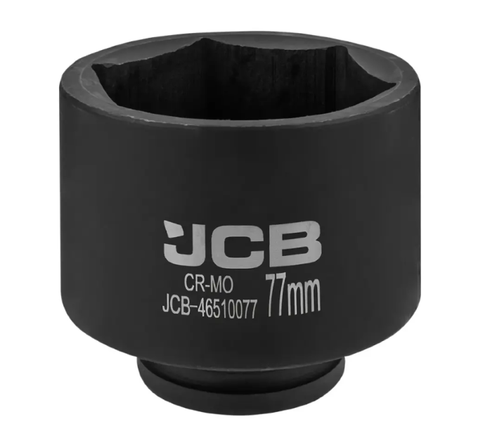 Головка торцева ударна глибока 3/4" 77 мм (6-гр.) JCB Tools JCB-46510077