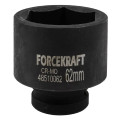 Головка торцева ударна глибока 1" 62 мм (6-гр.) FORCEKRAFT FK-48510062