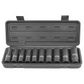 Набір головок ударних глибоких 1/2", 10 пр. (6-гр.) (10-24 мм) FORCEKRAFT FK-4107-5MPB