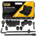 Набір інструментів ударних 26 пр. 3/4", 1" (12-гр.) JCB Tools JCB-68262-9MPB