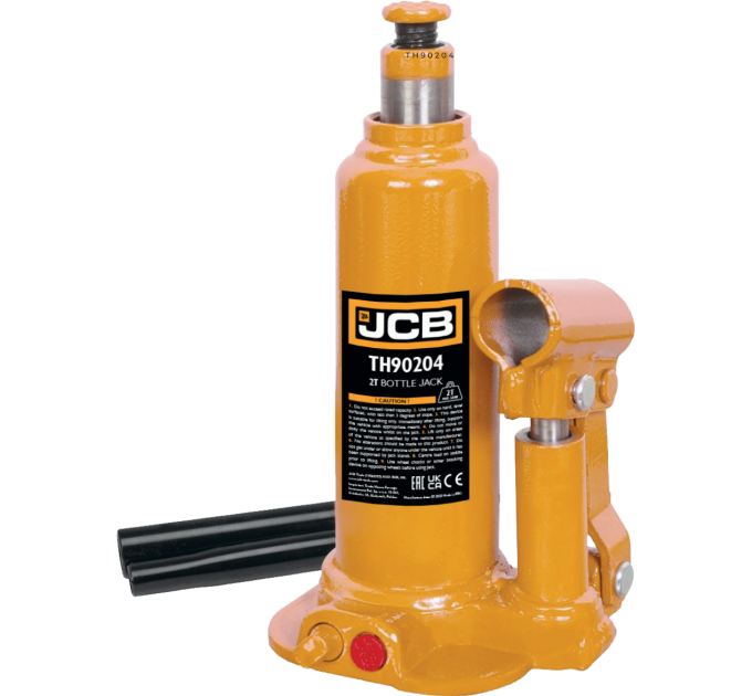 Домкрат пляшковий (168-268 мм) 2т JCB Tools JCB-TH90204