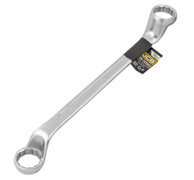Ключ накидний відігнутий на 75 градусів 30х32 мм JCB Tools JCB-7593032