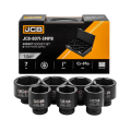 Набір головок ударних 7 од. 1" (6-гр.) (46-75 мм) JCB Tools JCB-8071-5MPB