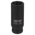 Гoлoвкa тopцeвa удapнa глибока 1/2" 23 мм (6-гранна) JCB Tools JCB-4458523