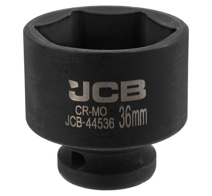 Гoлoвкa тopцeвa удapнa 1/2" 36 мм (6-гранна) JCB Tools JCB-44536