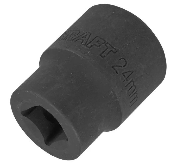Гoлoвкa тopцeвa удapнa 1/2" 24 мм (6-гр.) FORCEKRAFT FK-44524K