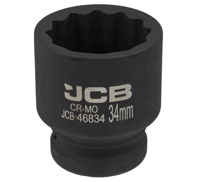 Головка торцева ударна 3/4" 34 мм (12-гр.) JCB Tools JCB-46834