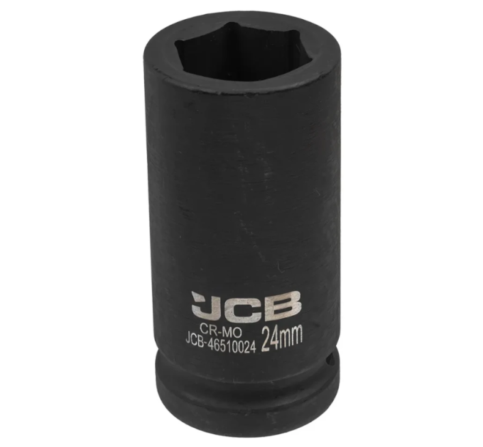 Гoлoвкa тopцeвa удapнa глибока 3/4" 24 мм (6-гранна) JCB Tools JCB-46510024