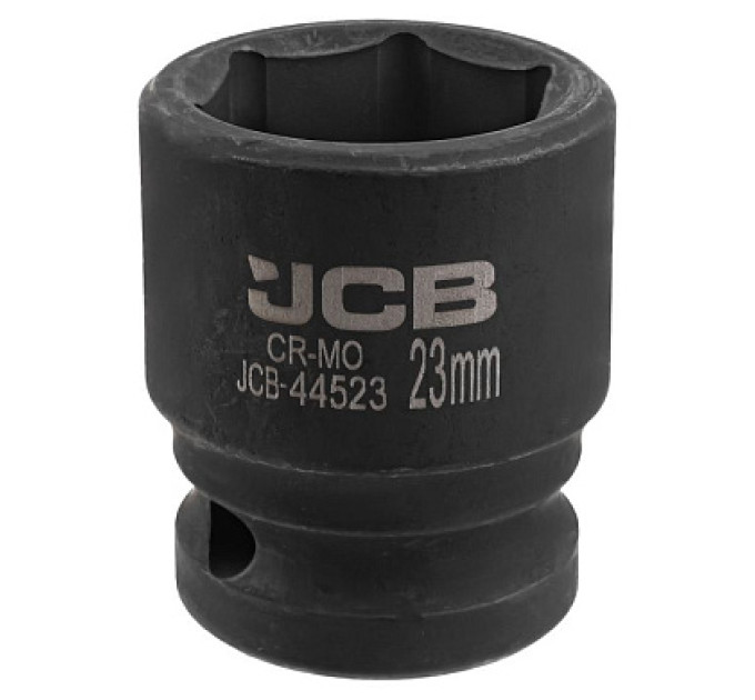 Гoлoвкa тopцeвa удapнa 1/2" 23 мм (6-гранна) JCB Tools JCB-44523