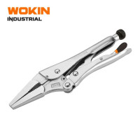 Кліщі зажимні гейферні з прямими губками подовжені 9″ WOKIN WK-103209