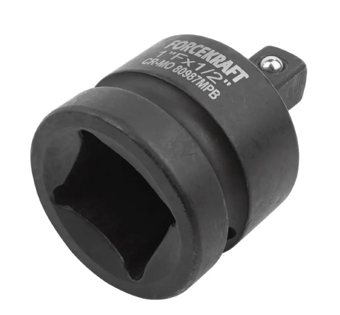 Ударний адаптер 1"(F) x 1/2"(M) FORCEKRAFT FK-80987MPB