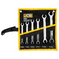 Набір розрізних ключів в чохлі 6 пр. JCB Tools JCB-5066