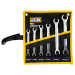 Набір розрізних ключів в чохлі 6 пр. JCB Tools JCB-5066