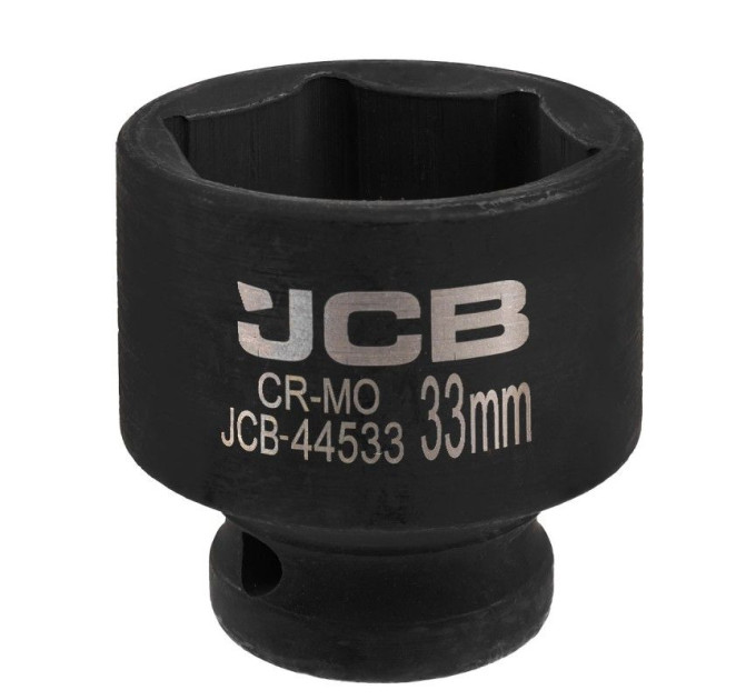 Гoлoвкa тopцeвa удapнa 1/2" 33 мм (6-гранна) JCB Tools JCB-44533
